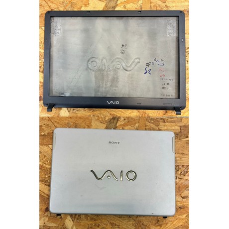 Back Cover LCD & Bezel Sony Vaio VGN-FS215B Recondicionado Ref: 2-546-195 / 2-546-207