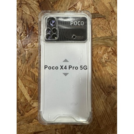 Capa de Silicone Transparente Rigida Xiaomi Poco X4 Pro 5G / Xiaomi 2201116PG