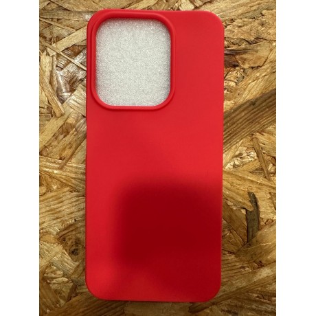 Capa de Silicone Vermelha Xiaomi Redmi 15C / Xiaomi 2508CRN2BC