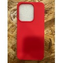 Capa de Silicone Vermelha Xiaomi Redmi 15C / Xiaomi 2508CRN2BC