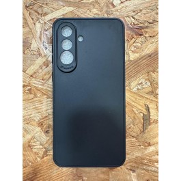 Capa de Silicone Preta Samsung A36 5G / Samsung SM-A366E
