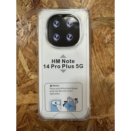 Capa de Silicone Transparente Rigida Xiaomi Redmi Note 14 Pro Plus 5G / Xiaomi 24115RA8EG