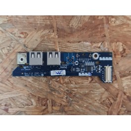 USB Board C/ Botões ON / OFF & Multimédia Acer Aspire 5101 Recondicionado Ref: LS-2922P