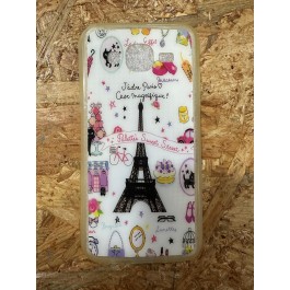 Capa de Silicone Tematica Torre Eiffel Samsung J5 / Samsung SM-J500F