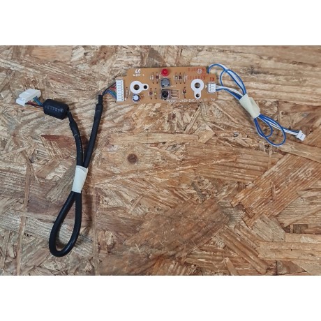 Placa Botão ON/OFF C/ Sensor IR TV Samsung LE32A437T2D Recondicionado Ref: BN41-00850A