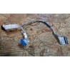 Flex de Ligação Botão ON/OFF & Sensor IR P/ Placa Wireless TV LG 32LK610BPLB Recondicionado Ref: EAD65387310