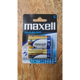 Pilhas Maxell Alkaline C / LR14 Pack 2 Unid.