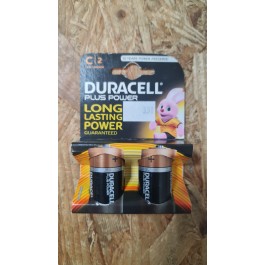 Pilhas Duracell Alkaline C / LR14 Pack 2 Unidades