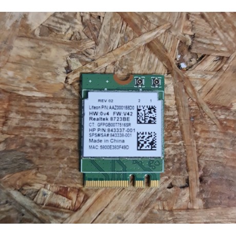 Placa Wireless HP Pavilion 15-AU057CL Recondicionado Ref: 843337-001