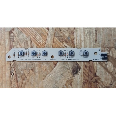 Botão ON/OFF & Multimédia Monitor Samsung GH15LS Recondicionado Ref: BN41-00094A