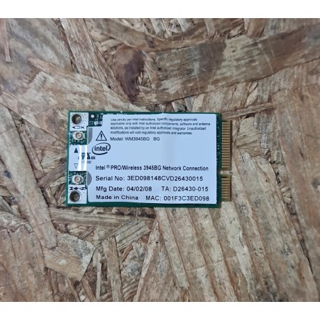 Placa Wireless Acer Aspire 5920G Recondicionado Ref: WM3945BG