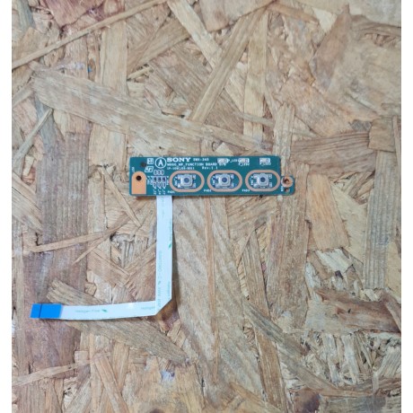 Placa Botão ON/OFF & Multimedia Sony PCG-71311M Recondicionado Ref: 1P-109CJ05-8011