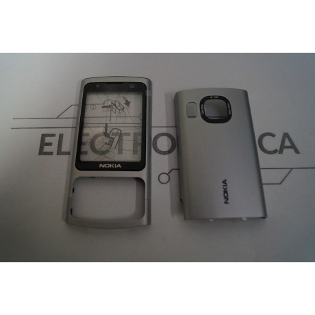 Capa Frontal + Tampa de Bateria Nokia 6700s Genuino