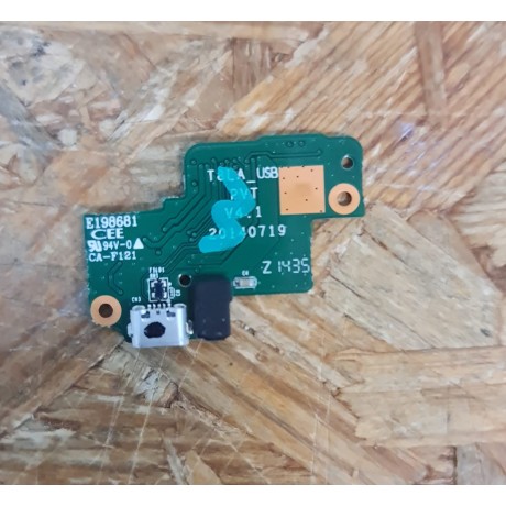 PCB C Conector de Carga & Microfone Lenovo Tab S8-50F Recondicionado