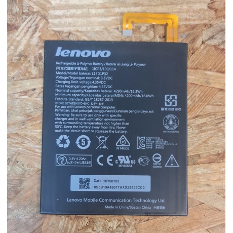 Bateria Lenovo A5500-F Recondicionado Ref: L13D1P32