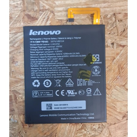 Bateria Lenovo Tab S8-50F Recondicionado Ref: L13D1P32