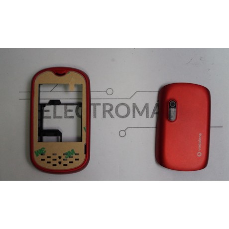 ALCATEL OT541 VODAFONE 541- CAPA COMPLETA VERMELHA