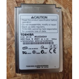 Disco Rigido 60GB Toshiba PATA 1.8 Recondicionado Ref: MK6006GAH