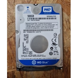 Disco Rigido 500GB WD SATA 2.5 Recondicionado Ref: WD5000LPVX