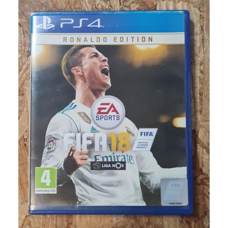 Jogo FIFA 18 Edição Ronaldo PlayStation 4