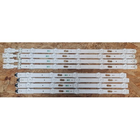 Kit Barra LED Samsung UE43JU6060K Recondicionado Ref: LM41-00172A / LM41-00172B