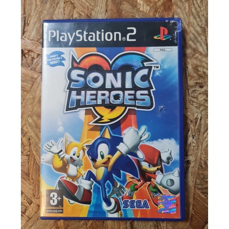 Jogo Sonic Heroes Playstation 2