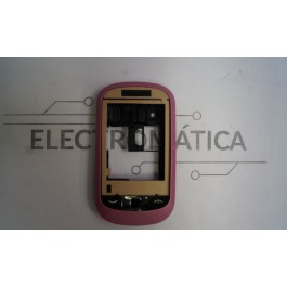 Capa Vodafone 543 Frontal + Middle Cover Rosa
