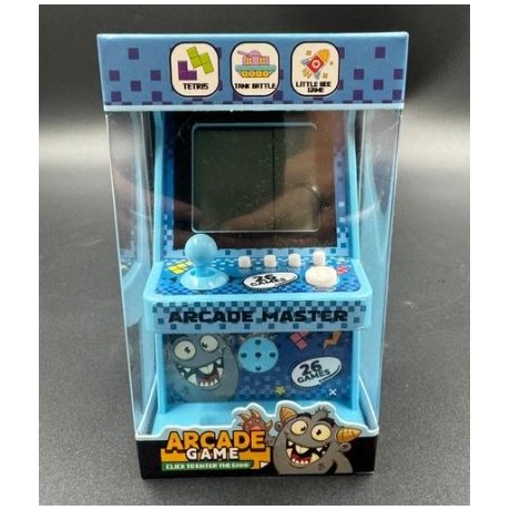 Maquina de Jogos Arcade Game 26 Jogos Azul Claro