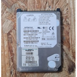 Disco Rigido 20GB Hitachi IDE 2.5 Recondicionado Ref: DK23DA-20F