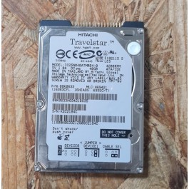 Disco Rigido 40GB Hitachi IDE 2.5 Recondicionado Ref: IC25N040ATMR04-0