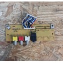 Placa RCA C/ Jack de Audio Sanyo CE22HW06 Recondicionado Ref: 17FAV15-5