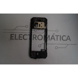 Middle Frame Nokia 7210c Preto