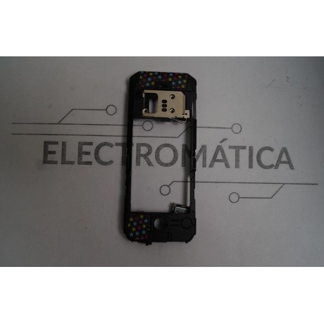 Middle Frame Nokia 7210c Preto