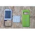 Capa Frontal & Teclado & Tampa de Bateria Verde Nokia N81 Original