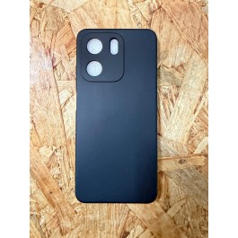 Capa de Silicone Preta Oppo A5X
