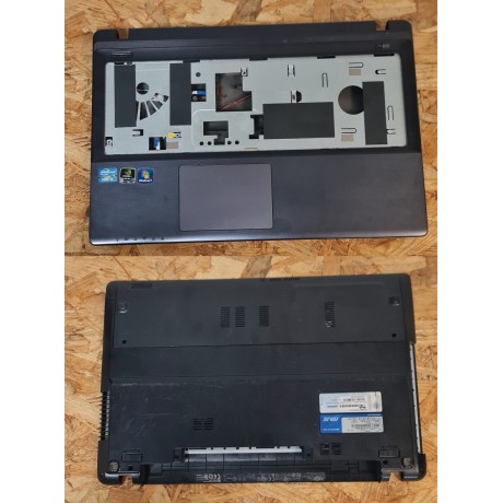 Bottom Cover & Cover de Teclado Asus X55V Recondicionado Ref: 13GN5O2AP010-1 / 13GNBH1AP090-1