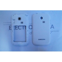 Tampa de Bateria & Middle Cover Branco Samsung S3350