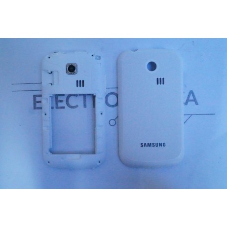 Tampa de Bateria & Middle Cover Branco Samsung S3350