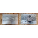 Teclado C/ Cover Completo Cinza HP 15S-EQ1003NP Recondicionado Ref: L63578-131