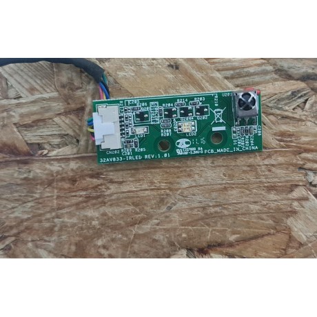 Sensor IR Toshiba 26EL834G Recondicionado Ref: 32AV833-IRLED REV 1.01