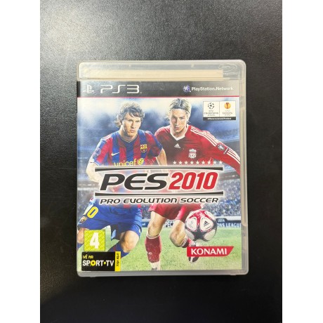 Jogo PlayStation 3 Pes 2010 Pro Evolution Soccer
