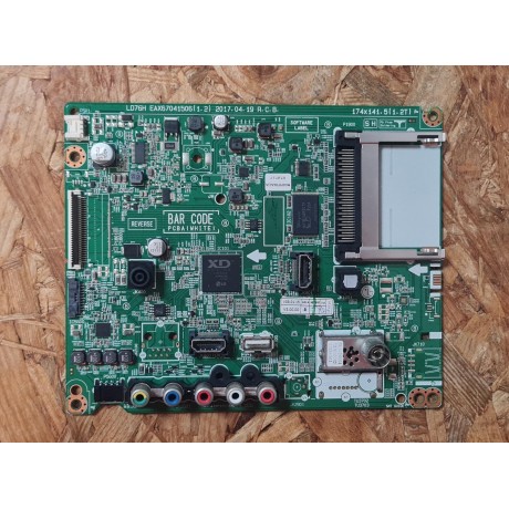 Motherboard LG 32LJ510B Recondicionado Ref: EAX67041506 (1.2)