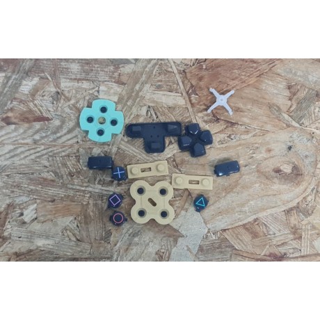 Kit Botões de Plástico Comando Playstation 2 SCPH-10010 Recondicionado
