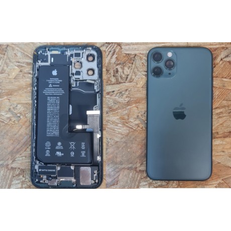 Chassi Completo Verde Fosco C/ Bateria Iphone 11 Pro Recondicionado