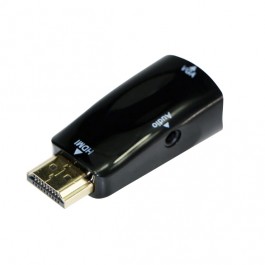 Adaptador HDMI to VGA C/ Audio