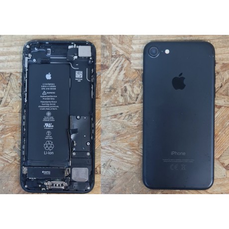 Chassi Completo Preto C/ Bateria Iphone 7 / Iphone A1778 Recondicionado