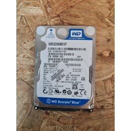 Disco Rigido 320Gb WD SATA 2.5 Recondicionado Ref: WD3200BEVT