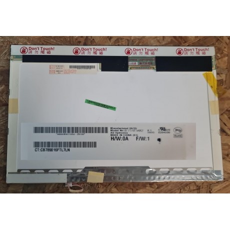 Display / LCD 15.4" Optronics Recondicionado Ref: B154EW02 V.1 / B154EW08 V.1