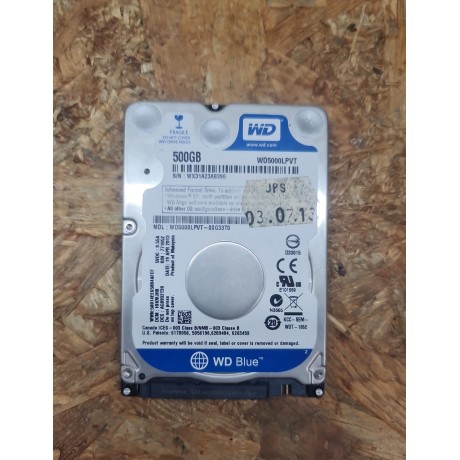 Disco Rigido 250GB Western Digital SATA 2.5 Recondicionado Ref: WD2500BEVT