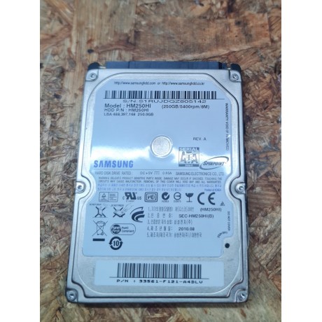 Disco Rigido 250GB Western Digital SATA 2.5 Recondicionado Ref: WD2500BEVT